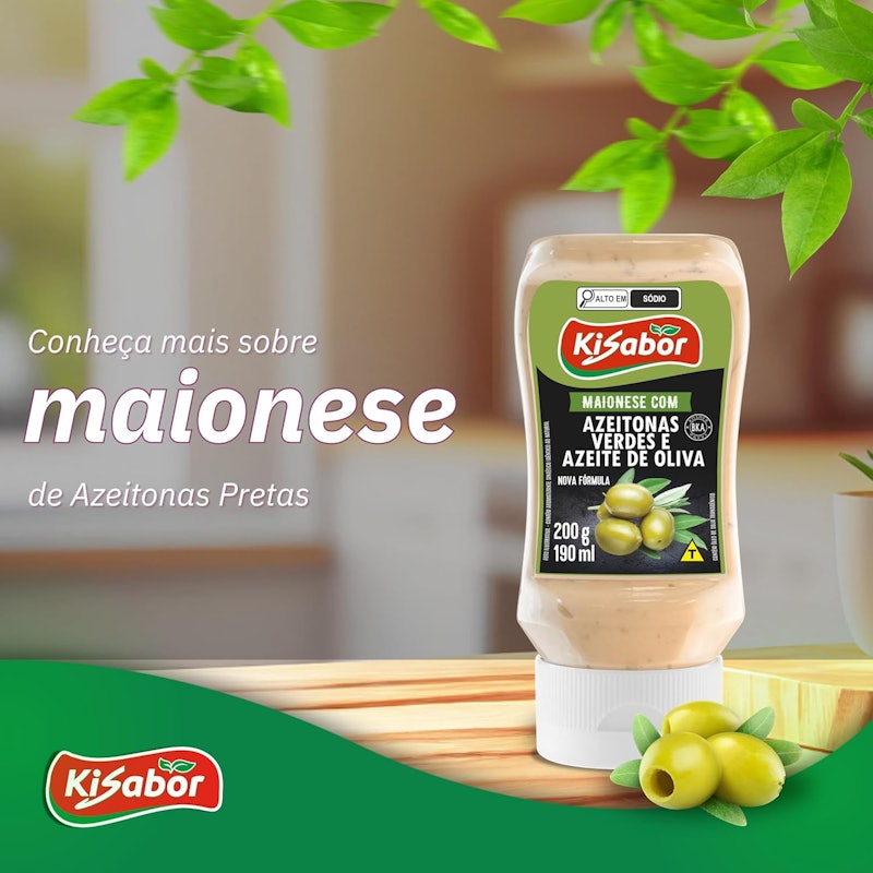 Maionese com Azeitonas Verdes e Azeite de Oliva 2