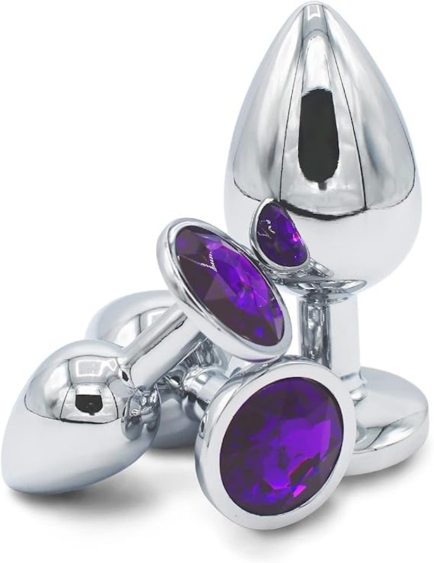 Plug Anal Silver 3 Peças Kiboule 1