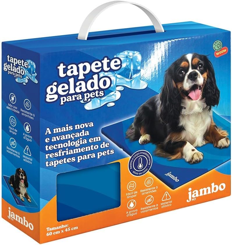 Tapete Gelado Refrescante para Cães e Gatos Tamanho Médio 3
