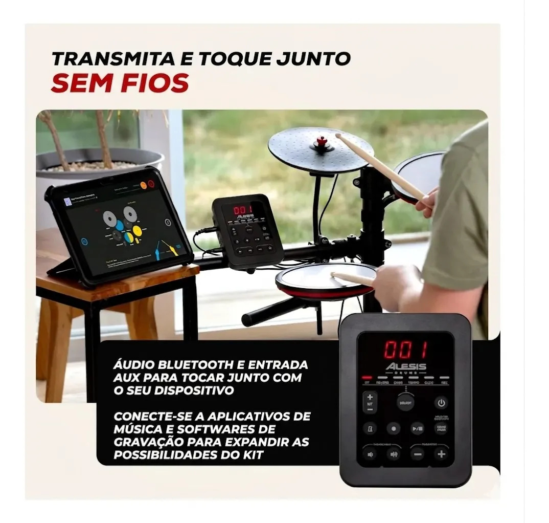 Bateria Eletrônica Turbo Max 5