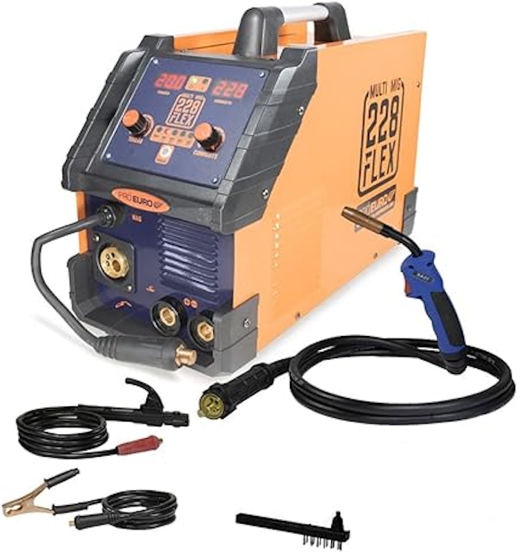 Máquina Solda 228a Flex Mig Eletrodo e Tig Lift 220 V 3 em 1 1