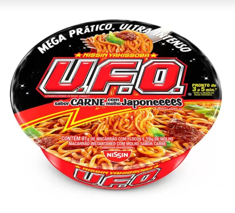 Nissin Yakissoba U.F.O. Carne com Molho Japonês 1