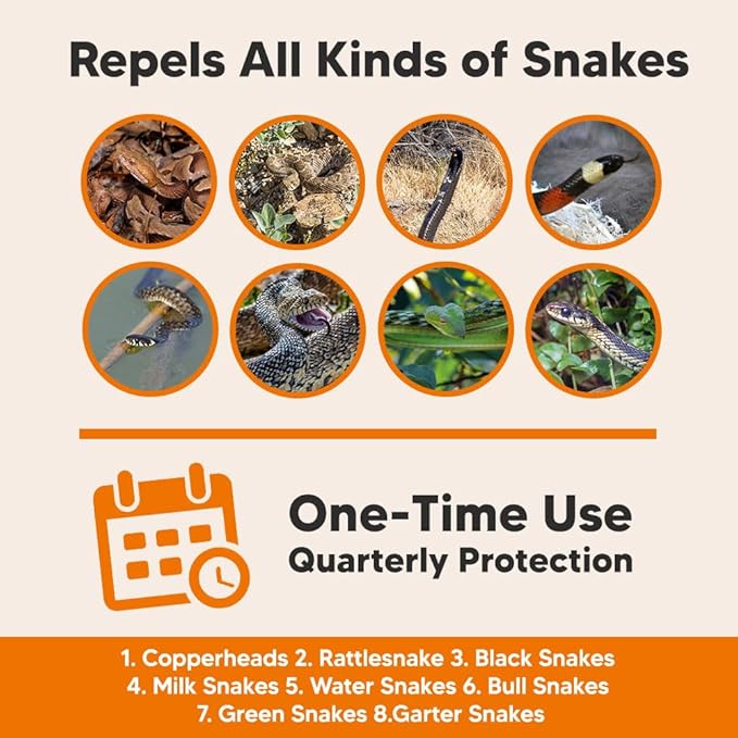 Repelente de Cobras para Ambientes Externos 2