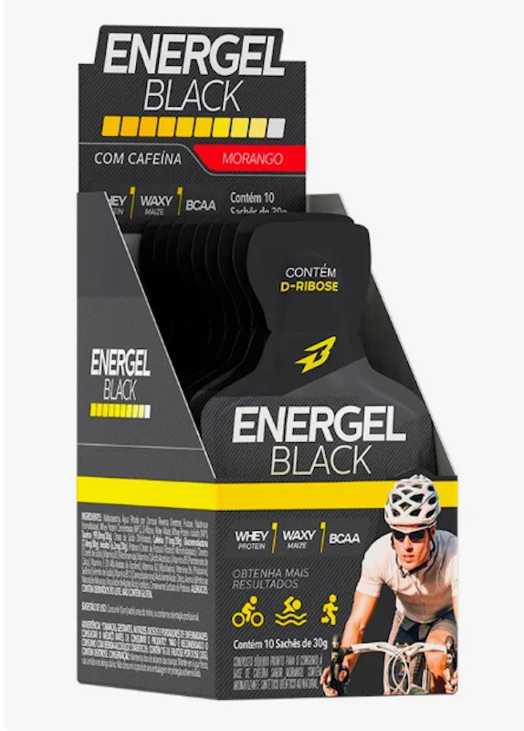 Energel Black 10 Sachês de 30 g 1