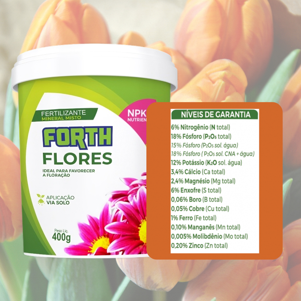 Adubo Forth Flores 3