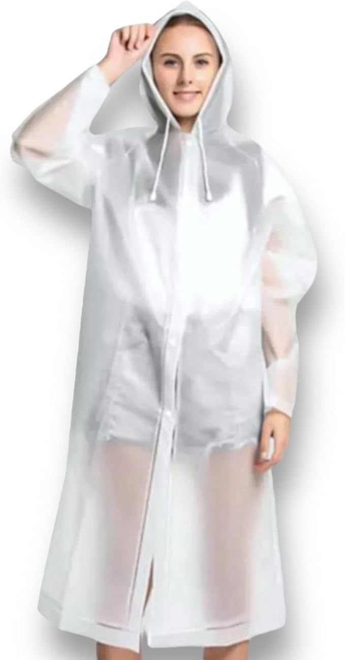 Capa de Chuva Grossa Transparente 1