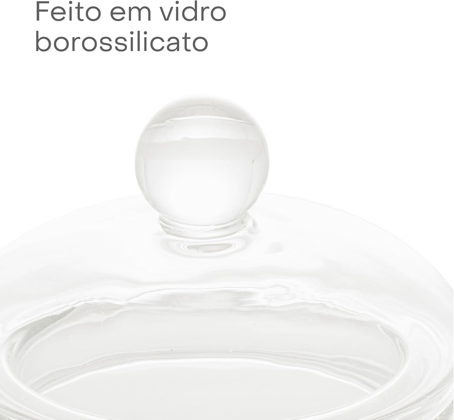 Chaleira de Vidro Borossilicato Resistente ao Calor 2