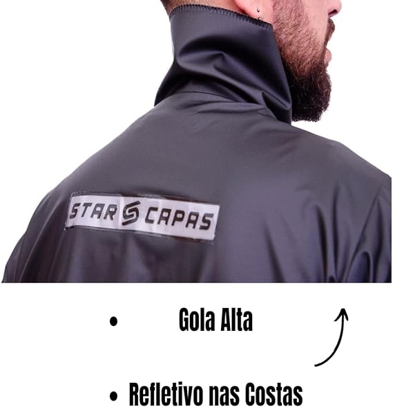 Capa de Chuva PVC Luxo 4