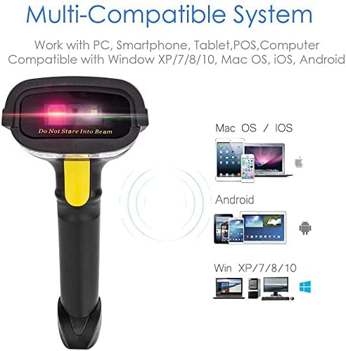 Leitor de Código de Barras Bluetooth 2D 2