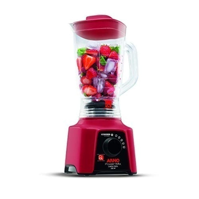 Liquidificador Arno Power Mix Limpa Fácil Vermelho LQ30 3