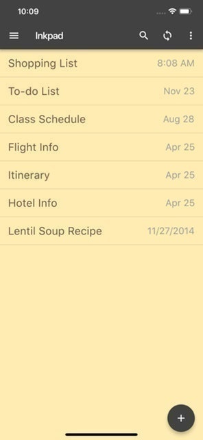 InkPad Notepad 2