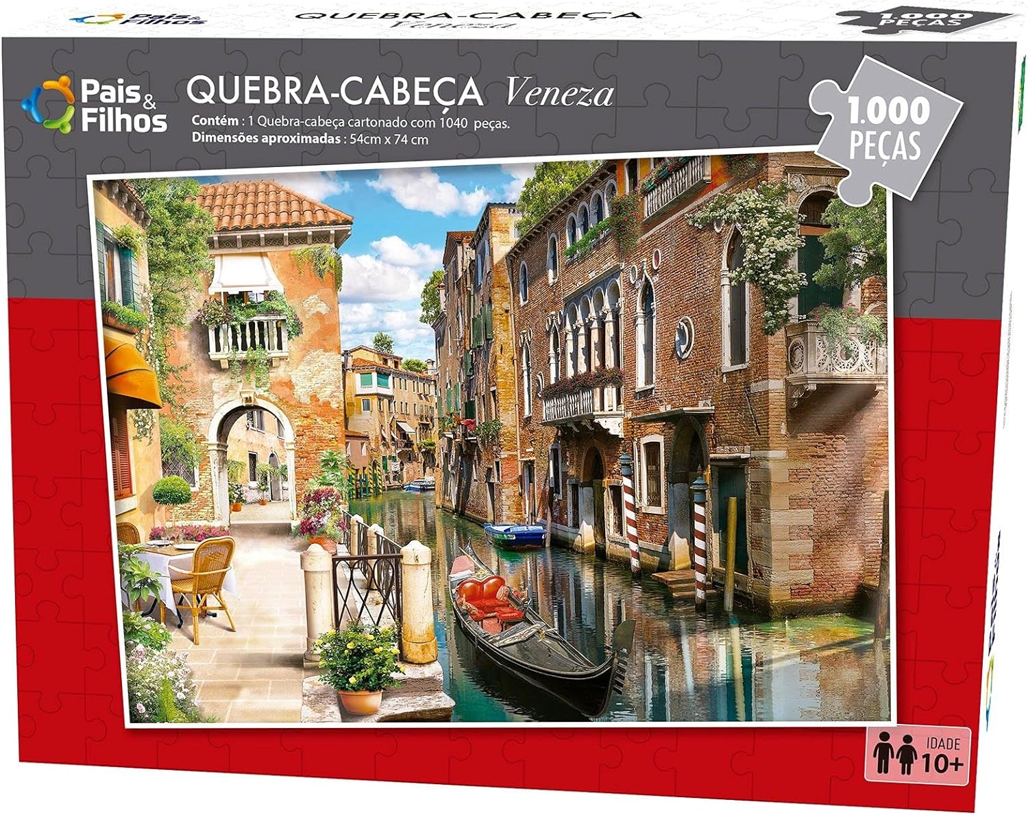 Quebra-Cabeça 1000 Peças Veneza 3