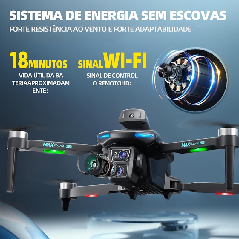 Drone com Câmera 4K 5