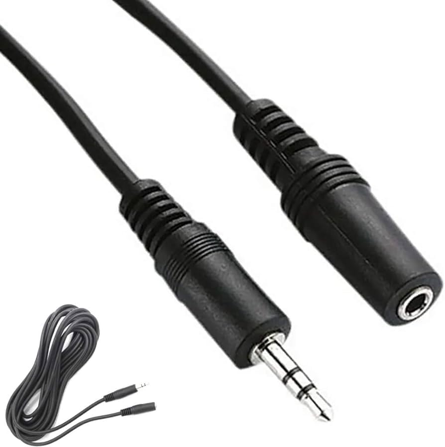 Cabo Extensor Áudio P2 MD9, 1,5 m 1