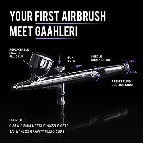 Aerógrafo Gaahleri Advanced Series GHAD-39 2