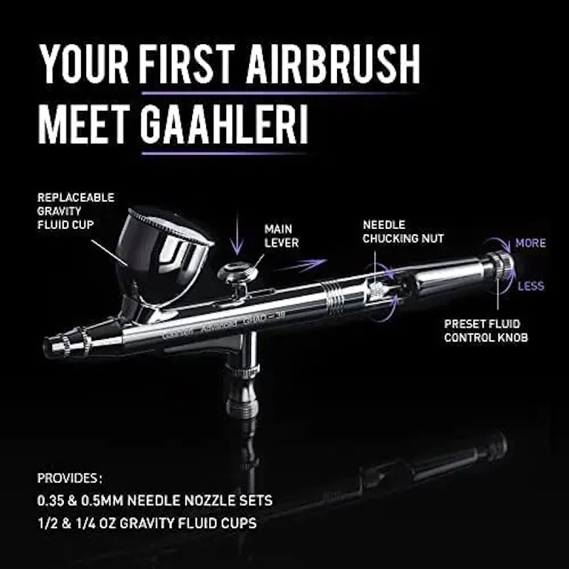 Aerógrafo Gaahleri Advanced Series GHAD-39 2