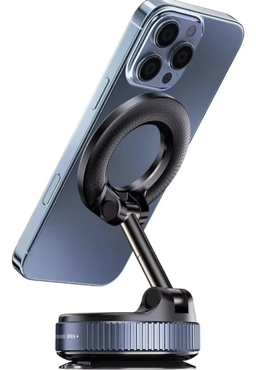 Suporte Magnético Universal com Ventosa de Sucção 360° 2