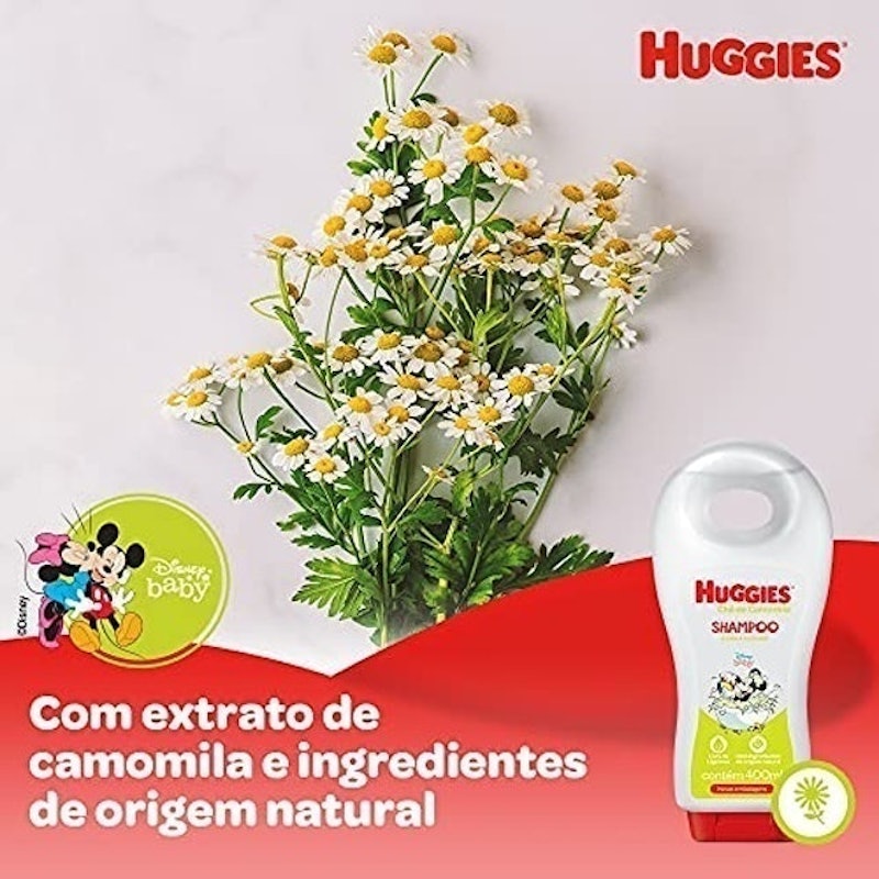 Shampoo Infantil Chá de Camomila 400 ml 5
