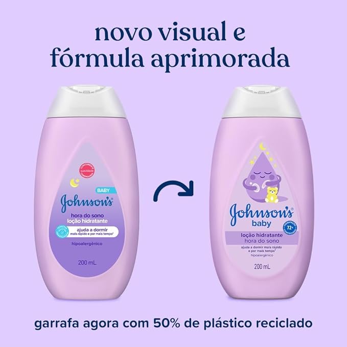 Loção Hidratante Johnson's Baby Hora do Sono 4
