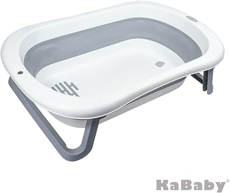 Super Banheira Infantil Antiderrapante KaBaby Cinza 4