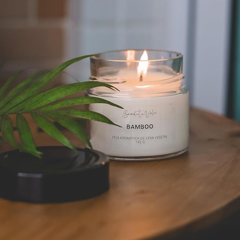 Vela Perfumada Bamboo 145 g + Lata 5