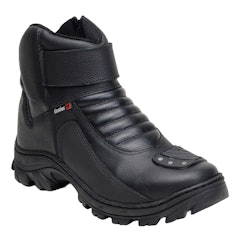 Bota Motociclista em Couro Legítimo