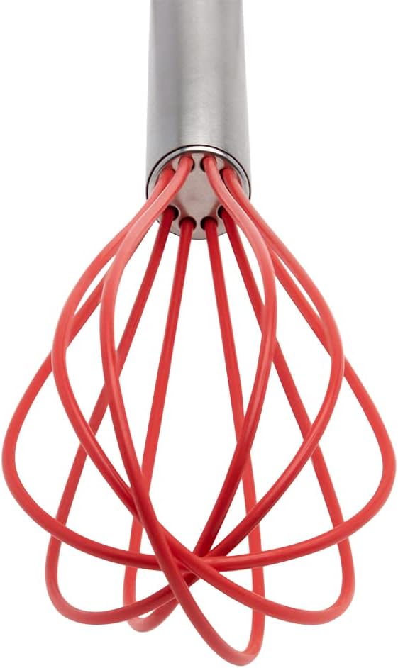 Batedor de Ovos Fouet em Inox e Silicone 3