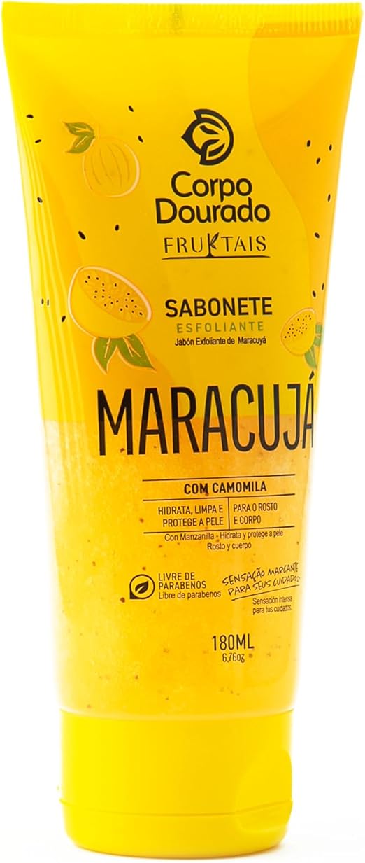 Sabonete Esfoliante Maracujá e Camomila 180ml 2