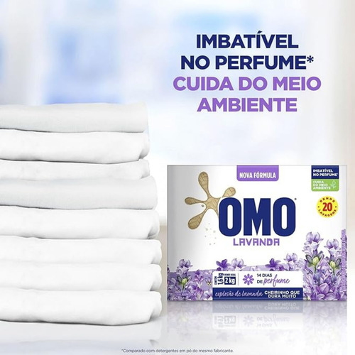 Sabão em Pó Omo Lavanda 2