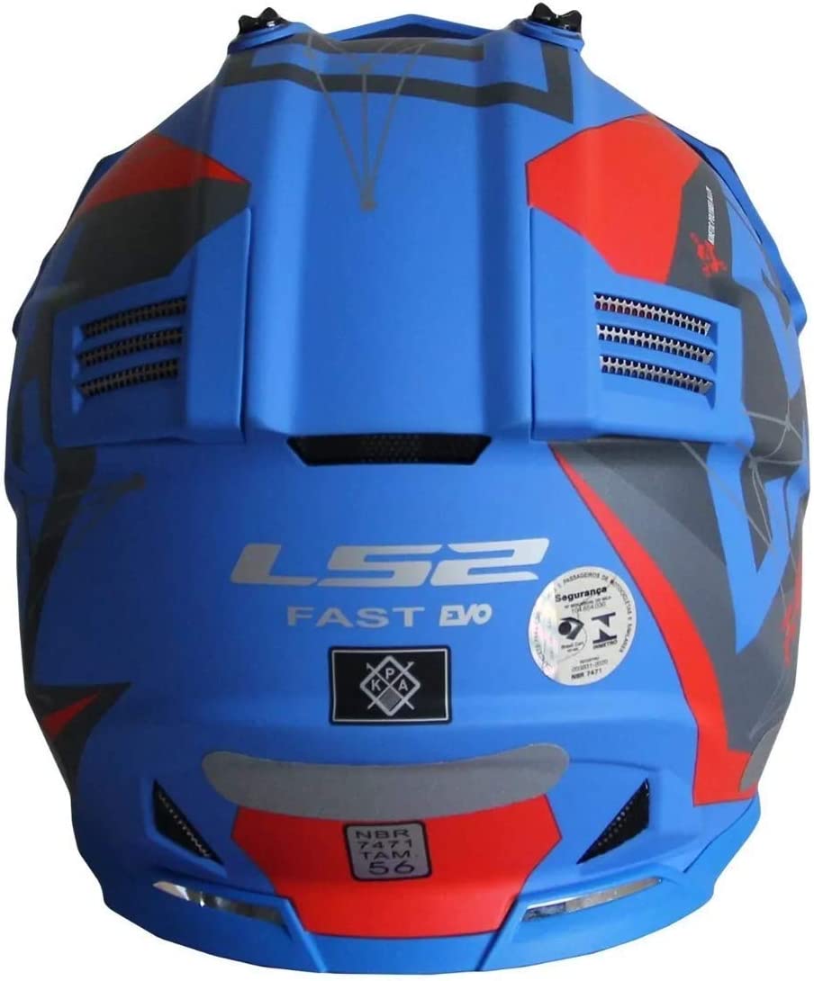 Capacete LS2 MX437 Fast Alpha 5