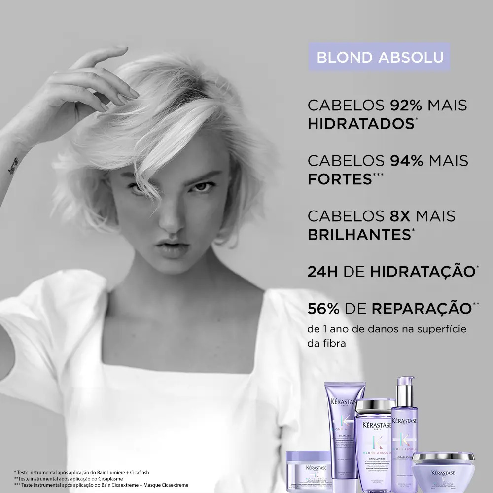 Máscara Kérastase Blond Absolu Ultra-Violet 4
