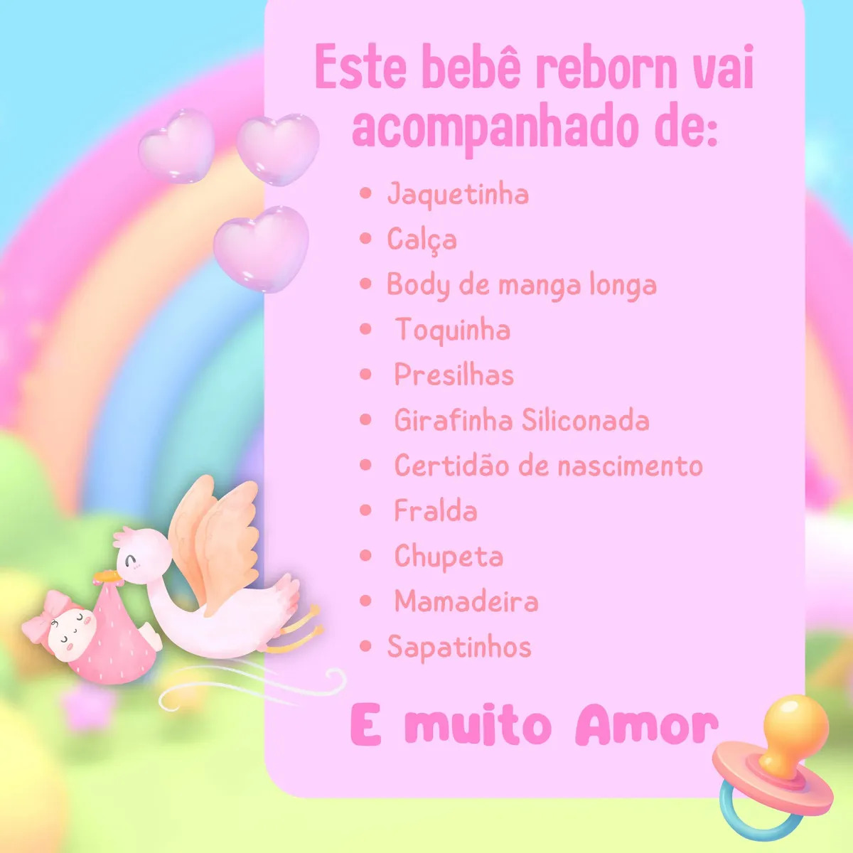 Boneca Bebê Reborn Menina Silicone Original Girafinha Boneca 5