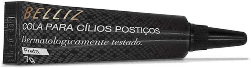 Cola Para Cilios Postiços Belliz Preta 1