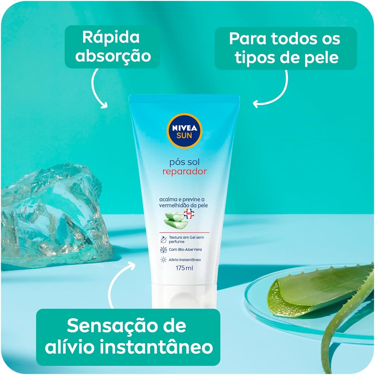 Nivea Sun Loção Pós Sol Reparador 4