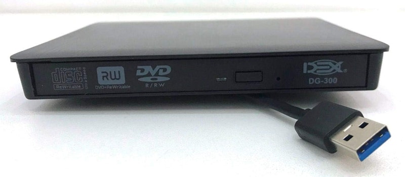 Gravador e Leitor de DVD USB 3.0 5 V Externo Dex 2