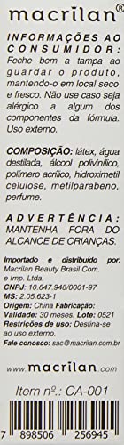 Cola para Cílios Postiços Transparente Macrilan 4