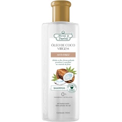 Shampoo Óleo de Coco Virgem Anti-Frizz