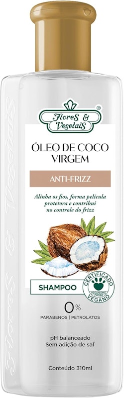 Shampoo Óleo de Coco Virgem Anti-Frizz 1