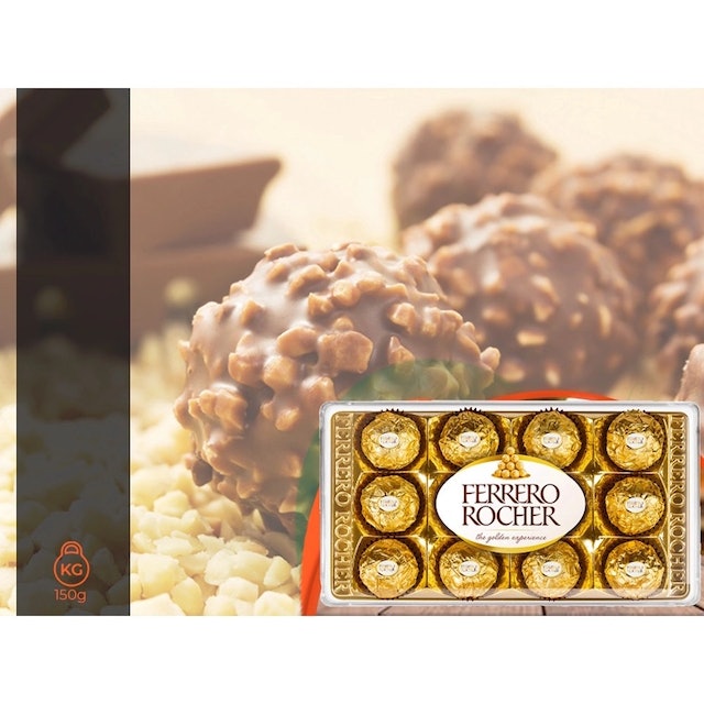 Caixa de Bombom Ferrero Rocher 4