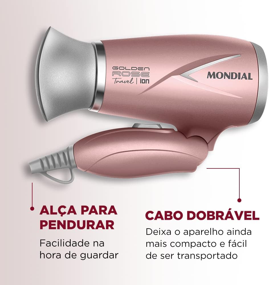 Secador de Cabelos Travel 4