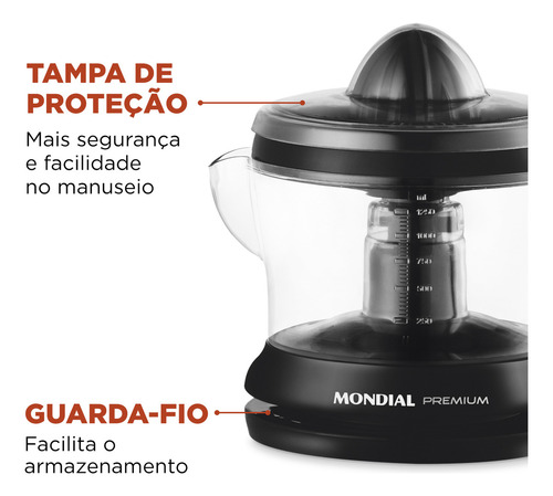 Espremedor Premium Mondial  5