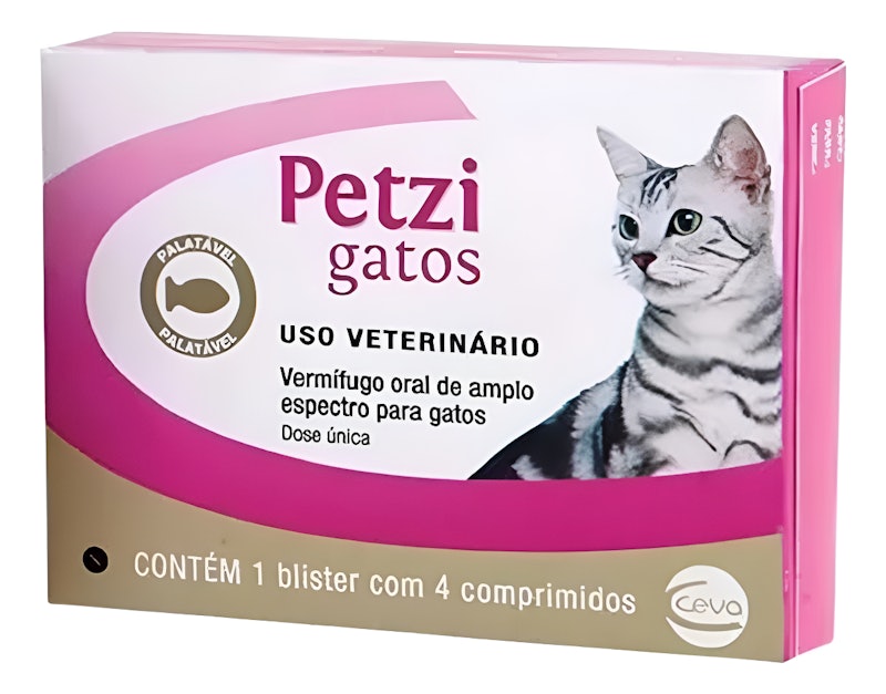 Vermífugo Petzi Gatos 2
