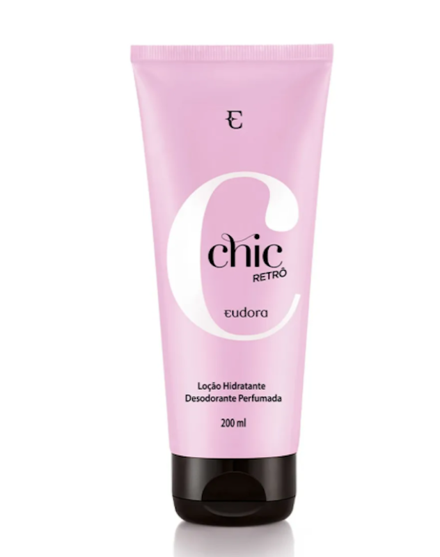 Loção Desodorante Hidratante Corporal Chic Retrô 1
