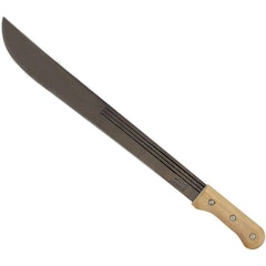 Facão para Mato com Cabo de Madeira 18"