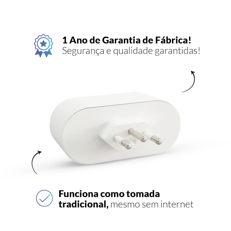 Tomada Inteligente Wi-Fi 10 A Bivolt Neo Avant 4