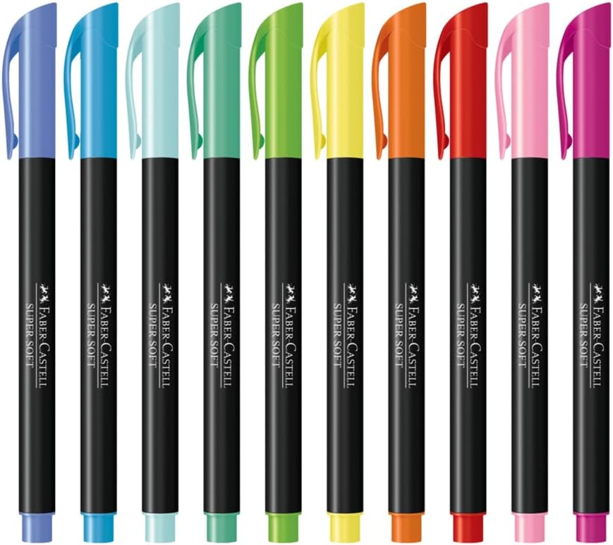 Canetinha SuperSoft 20 Cores Faber-Castell 3