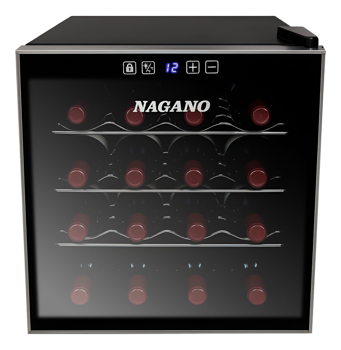 Adega de Vinhos Climatizada 16 Garrafas 44 L Display Digital 1