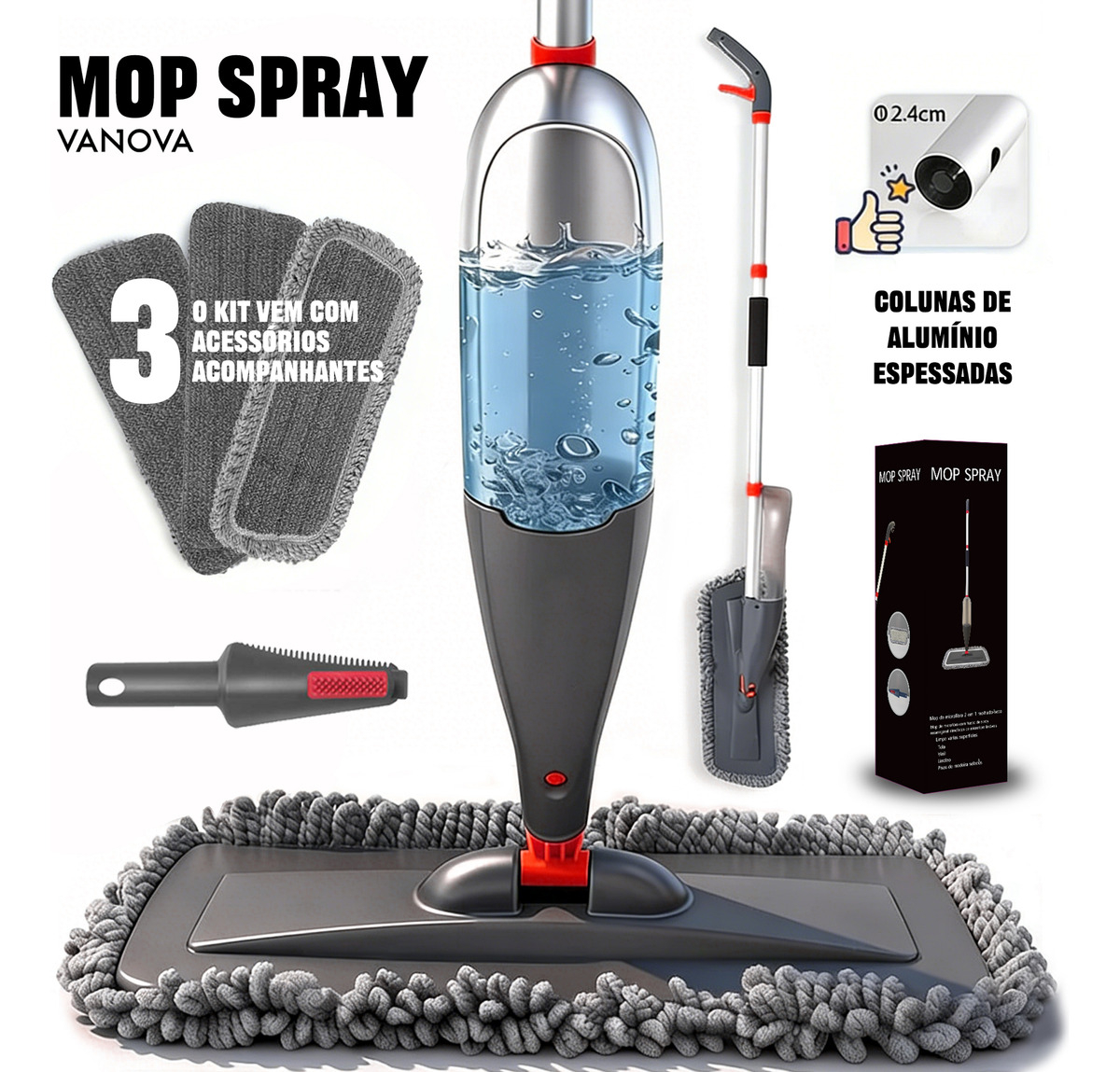 Top 10 Melhores Mops Spray em 2026 (Flash Limp, Bettanin e mais) 4