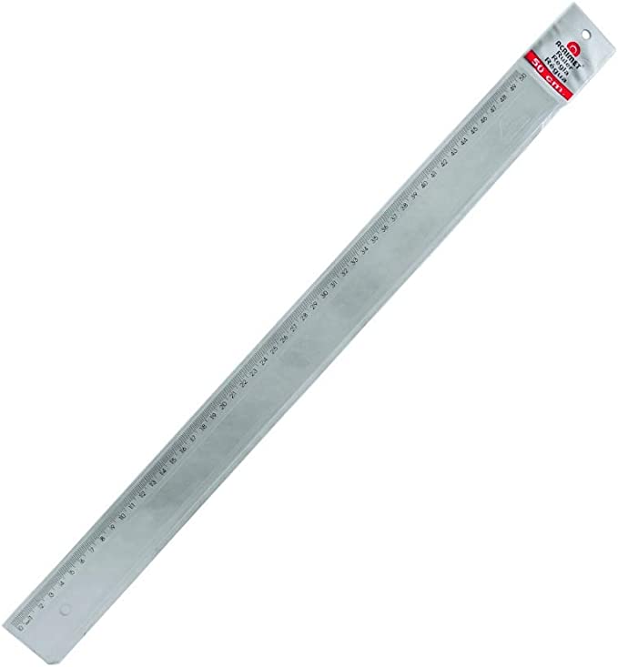 Régua 50 cm Cristal 1
