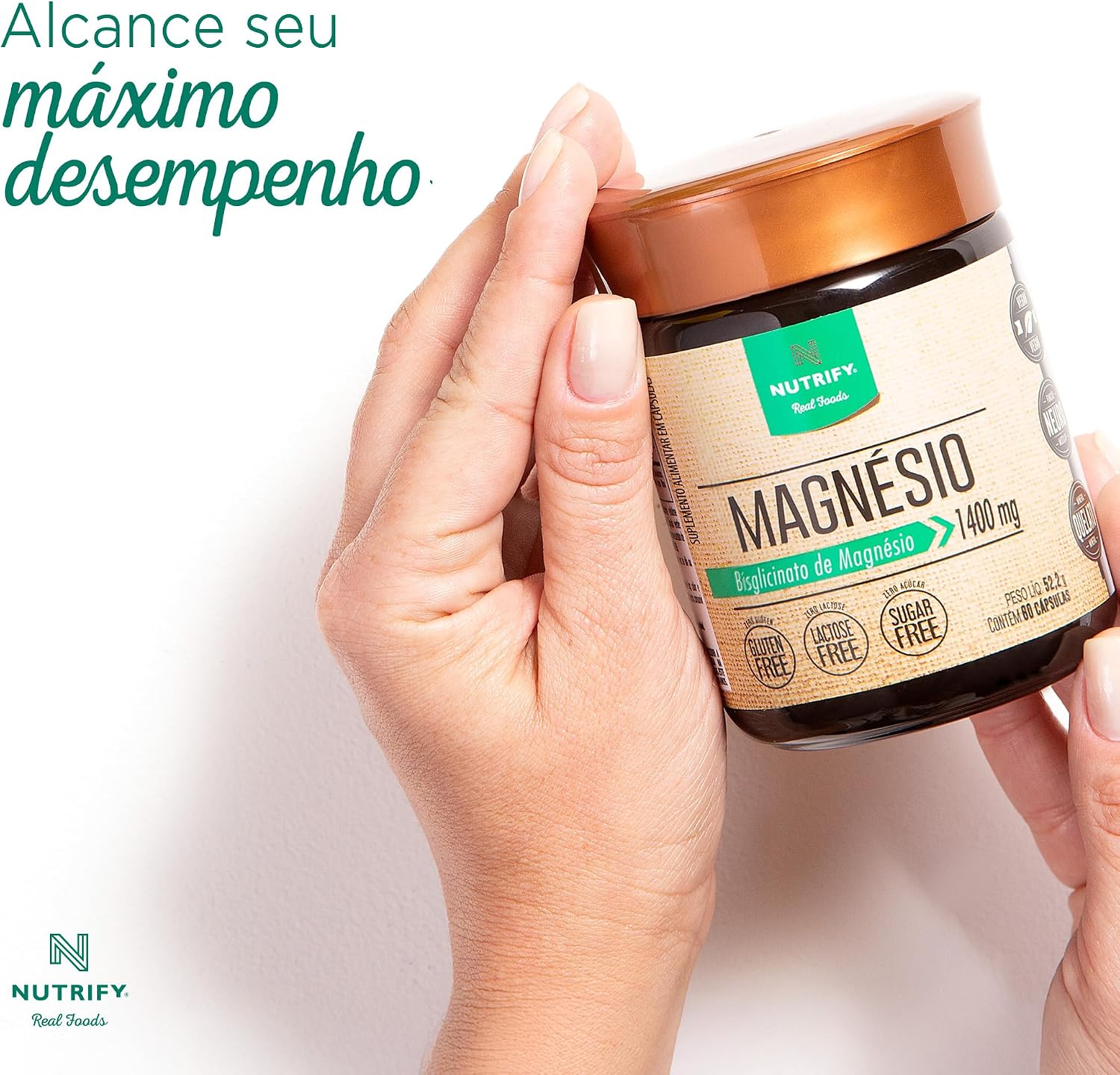 Magnésio Bisglicinato Nutrify 2